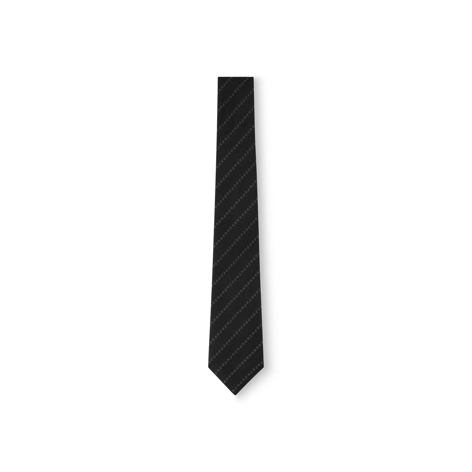 Pinstripes Micro Flower Tie S00 - Men - Accessories | LOUIS VUITTON ®